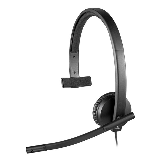 Auriculares Headset Logitech H570e Mono Para Oficina Usb Csi