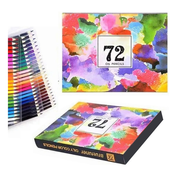 Lápices De 72 Color Profesionales Suministros De Pintura