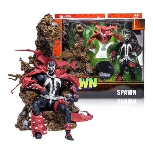 Spawn Deluxe Con Trono- Mcfarlane