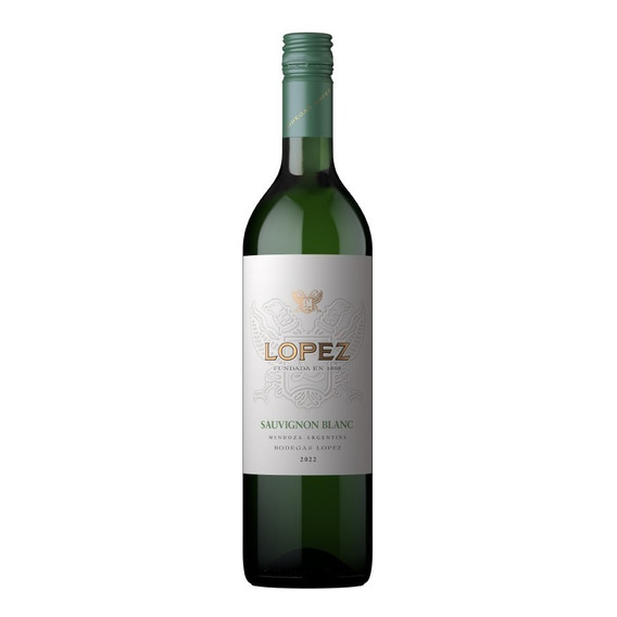 Vino Blanco Sauvignon Blanc X 750ml De Bodegas López