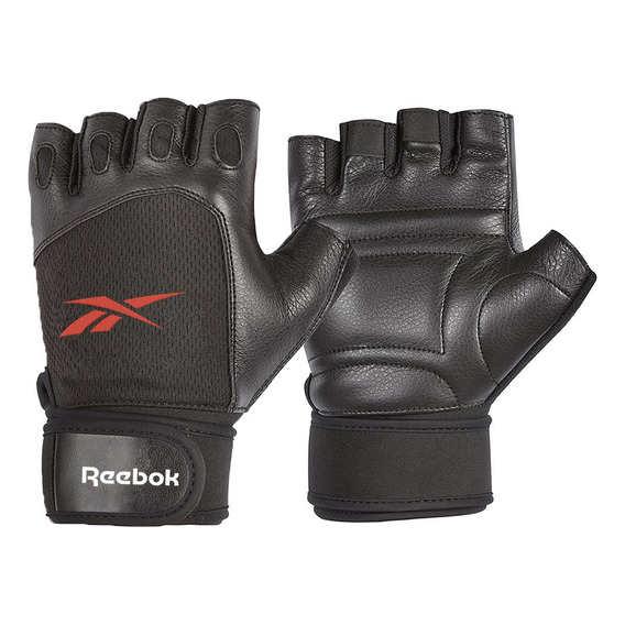 Guantes De Entrenamiento Negro Y Rojo Xxl Reebok Supergym