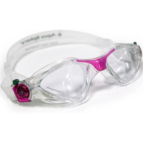Gafas de natación Kayenne Professional Aqua Sphere para mujer en color transparente y rosa/lentes transparentes