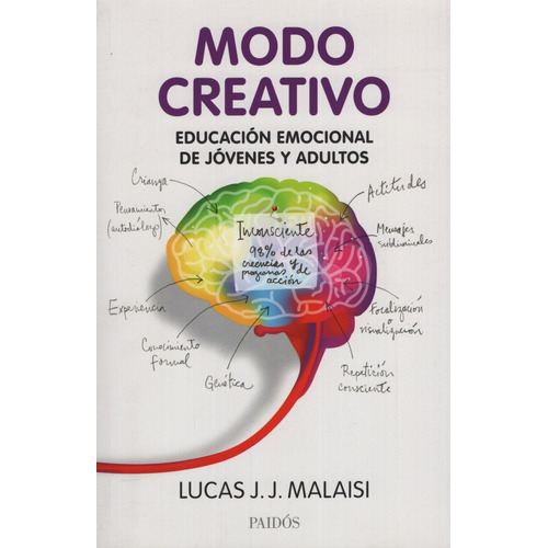 Lucas J. J. Malaisi Modo creativo Educación emocional de jóvenes y adultos Editorial Paidós