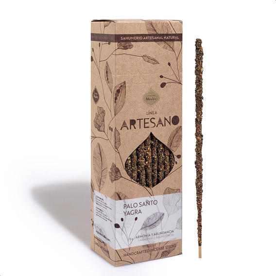 Sahumerio Sagrada Madre Artesano Natural X 30 U Elegi Aroma! Fragancia Palo Santo - Yagra