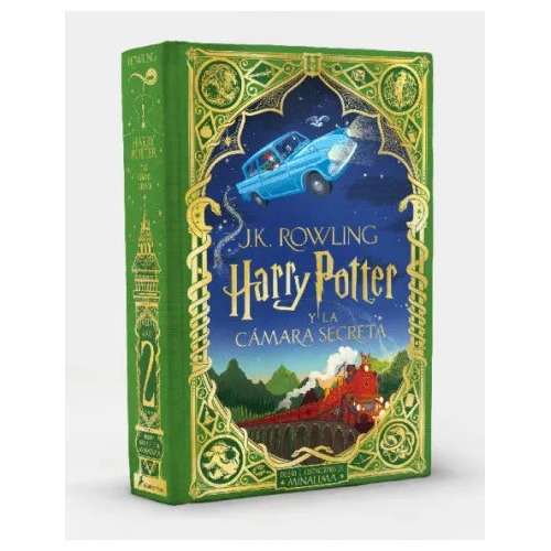 Harry Potter y La Cámara Secreta 2 J.K. Rowling Edición Minalima Tapa Dura en Español 2022