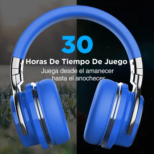 Auriculares Inalámbricos Bluetooth Cowin E7, Llamada De Micrófono,30 Horas  De Reproducción Para Viajes/trabajo, Función Activa De Reducción De Ruido  auriculares Tipo Oreja, Audifonos Cancelacion Ruido