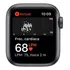 Apple Watch SE (GPS, 1.575") - Caja de aluminio color gris espacial - Correa deportiva Negra