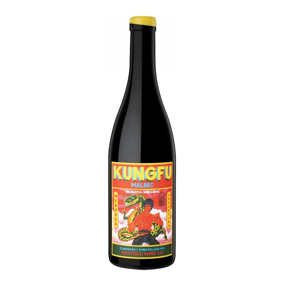 Vino Kung Fu Malbec Riccitelli Wines 750ml - Gobar®