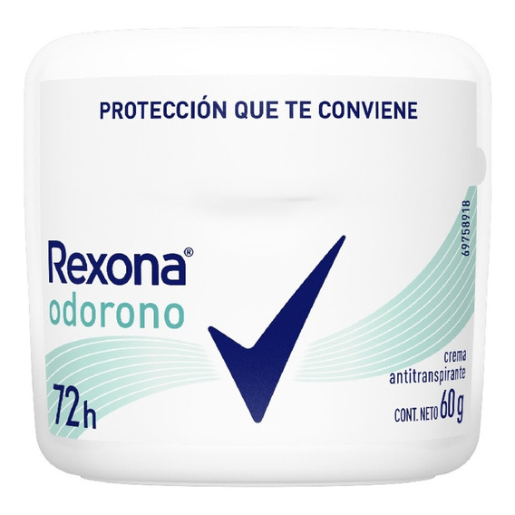 Antitranspirante En Crema Odorono 72h 60g Rexona