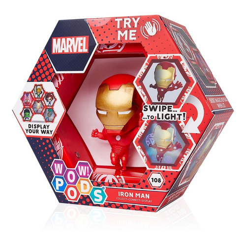 Ironman Figura Wow Pods Marvel Wabro 59050