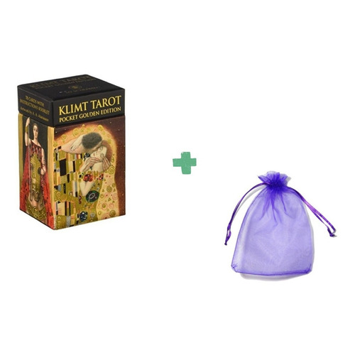 Klimt Tarot Pocket Golden - Libro + Cartas - Lo Scarabeo 