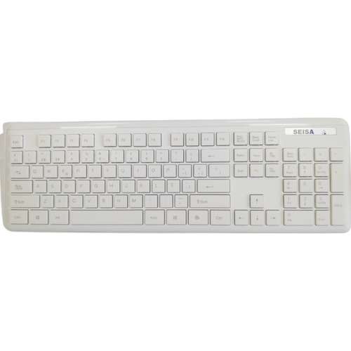 Combo Teclado Y Mouse Inalambrico 2.4g Windows Mac Seisa 