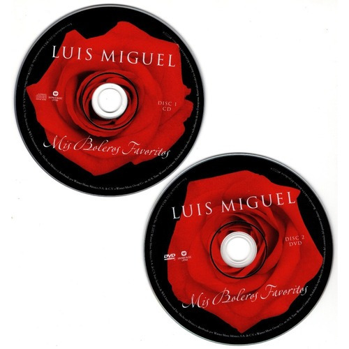 Luis Miguel - Mis Boleras Favoritas / E. Especial - Cd + Dvd