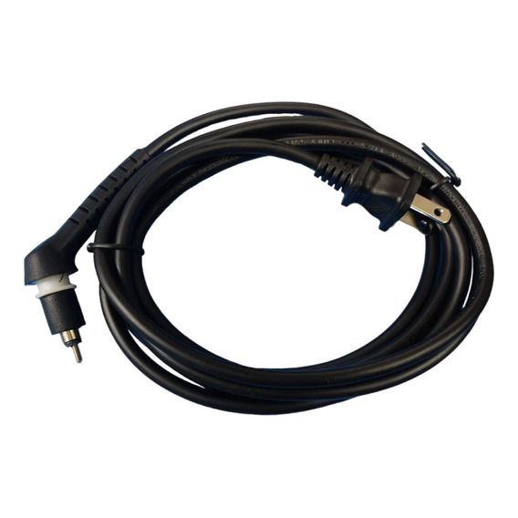 Cable Para Plancha De Cabello 360 Grados 110v Color Negro