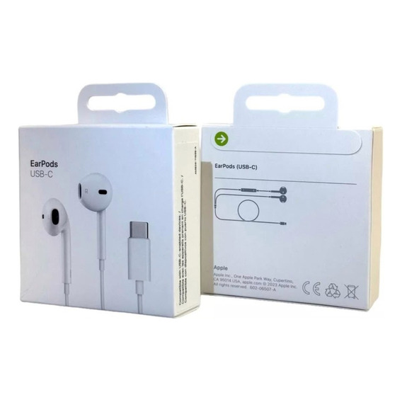 Auriculares Earpods Conector Usb C Compatible Iphone15 15pro