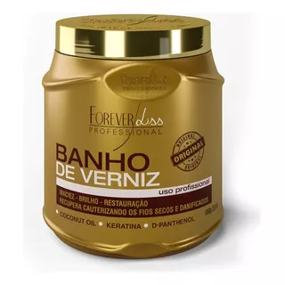 Forever Liss Banho De Verniz Brilho Máscara Hidratante 1kg