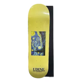 Tabla De Skate Udine Skateboards Noche Con Lija Envio Gratis