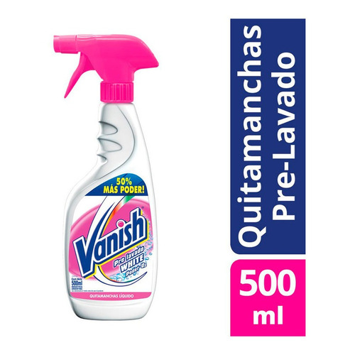 Vanish Quitamanchas White Pre Lavado Poder 02 Gatillo 500ml