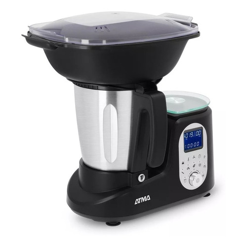 Robot De Cocina Atma Rc2020bp Atmamix 8 En 1 C/ 12 Programas Color Negro