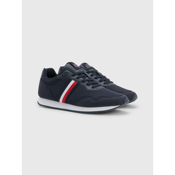 Zapatillas Running Stripe Azul Tommy Hilfiger