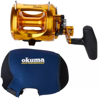 Carrete Okuma Makaira Mk50wii Para Pesca De Altura 