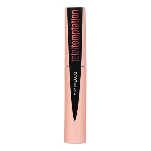 Máscara de pestañas Maybelline Total Temptation 0.27 fl oz color black