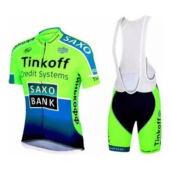 Tinkoff Bike Maillot Ciclismo Manga Corta Ropa Deportiva