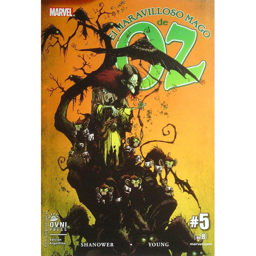 El Maravilloso Mago De Oz N° 5, De Comics, Marvel. Editorial Ovni Press, Tapa Blanda, Edición 1 En Español, 2010
