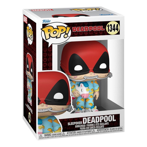 Funko Pop Sleepover Deadppool #1344 Parody Marvel Pijamada