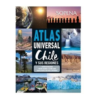 Atlas Universal Chile Y Sus Regiones Actualizado