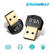 Receptor Adaptador Bluetooth 5.0 Usb Pc Notebook Celu 