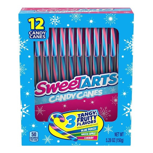 Bastones Caramelo Sweetarts Candy Canes Tangy Fruit Flavors