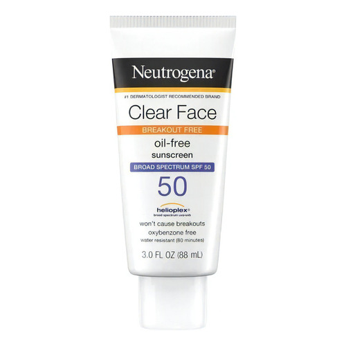 Neutrogena Clear Face Bloqueador Solar Fps 50