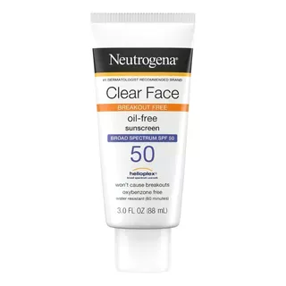 Neutrogena Clear Face Bloqueador Solar Fps 50