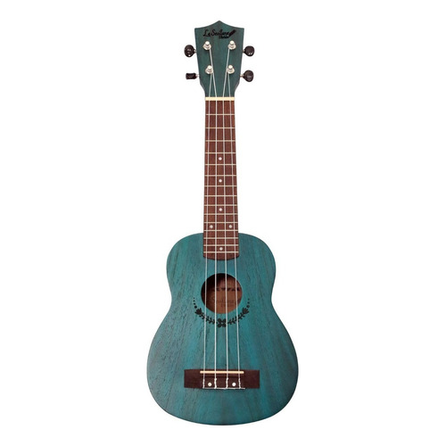 Ukulele Soprano La Sevillana Svuke-50s Natural Caoba Azul