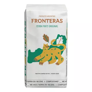 Yerba Mate Fronteras Original- Repuesto Ahora 500gs