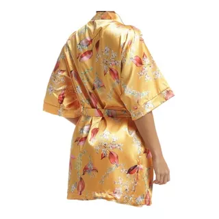 Pijama Bata Kimono Levantadora Satin Oferta Envio Ya Mujer 