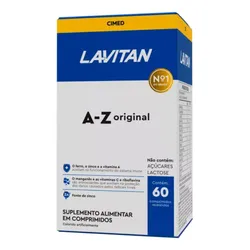 Suplemento Alimentar A-Z Homem 60 Comprimidos 0,085kg Lavitan no Mercado Livre com oferta e cupom de desconto
