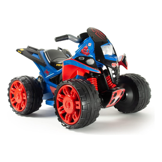 Cuatri Moto Infantil Eléctrica Quad Spiderman Injusa 12v