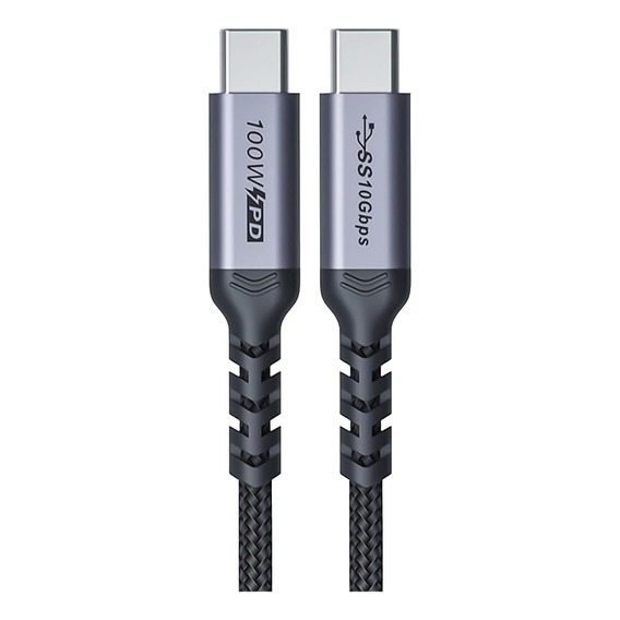 Cable Tipo C A Tipo C Video 4k - 100w -  2 Metros