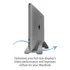 Soporte Vertical Bookarc Twelve South Para Apple Mac Book Color Gris Espacial