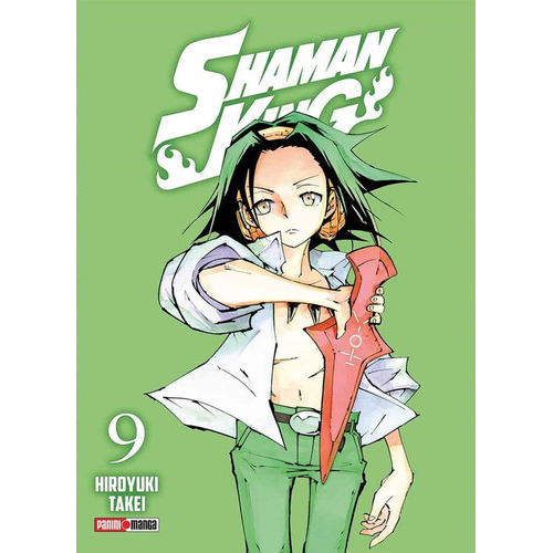 Shaman King: Shaman King, De Hiroyuki Takei. Serie Shaman King, Vol. 9. Editorial Panini, Tapa Blanda, Edición 1 En Español, 2021
