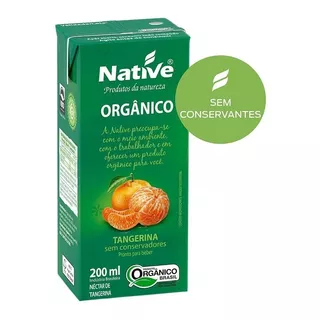 Nectar De Tangerina Orgânico Native 200 Ml