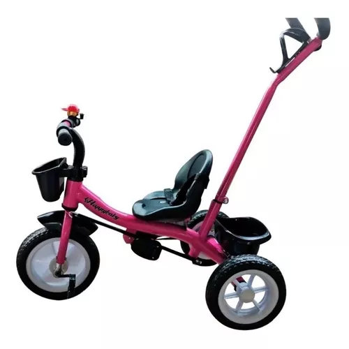 Triciclo Infantil 2 em 1 com Empurrador Motoca Velotrol BW082AZ - Azul