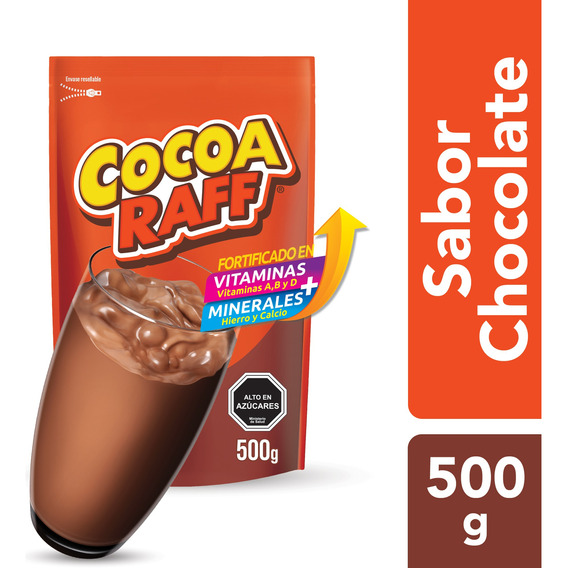 Cocoa Raff Sabor Chocolate 500gr