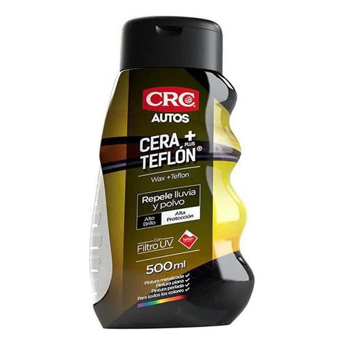 Cera Teflon 500 Ml Plus Automotriz Crc (10227435)