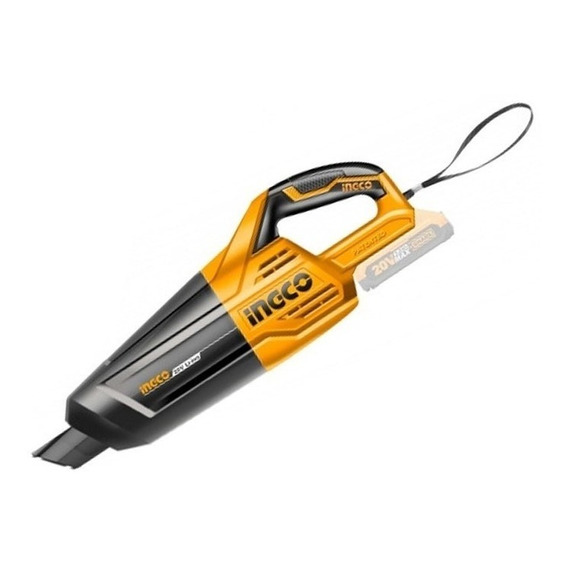 Aspiradora Inalámbrica Bat 20v + Cargador + Accesorios Ingco Color Amarillo/Negro