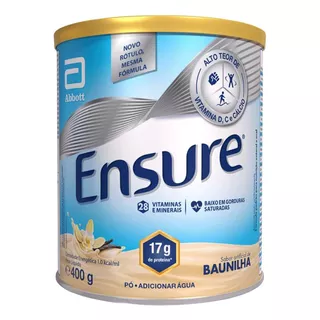 Ensure 400g Sabor Baunilha Kit 04un