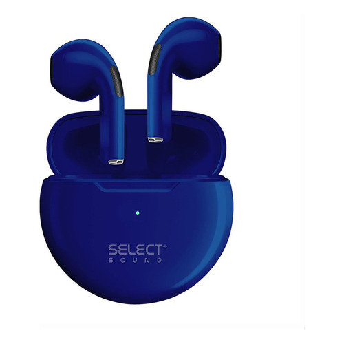 Audifonos Bluetooth Inalambricos Select Sound Bth022 Con Tws Color Azul