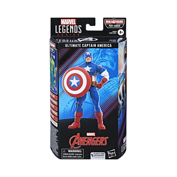 Figura De Acción Marvel Legends Series Capitán América